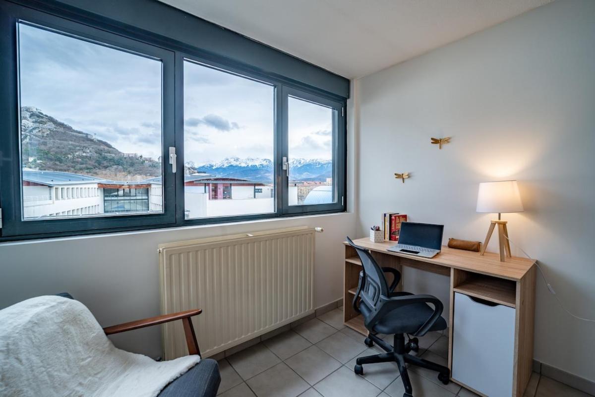 Standing Europole, Garage Prive, Calme, Netflix Grenoble Exterior foto